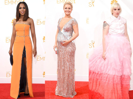 Kerry Washington, Hayden Panetierre, Lena Dunham, Emmy Awards 2014 Kerry Washington, Hayden Panetierre, Lena Dunham, Emmy Awards 2014